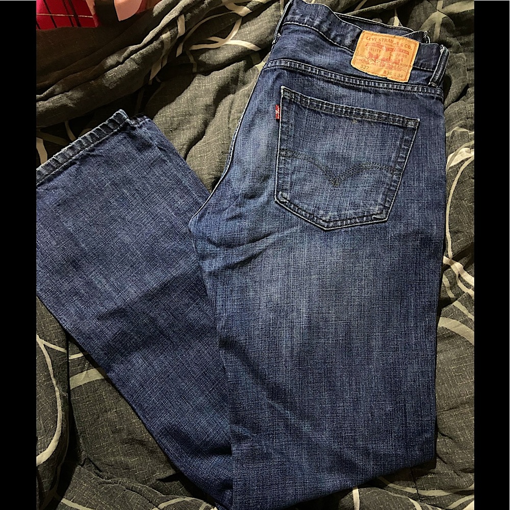 3/$22 vintage Levi’s 527 denim jeans men’s 36x34